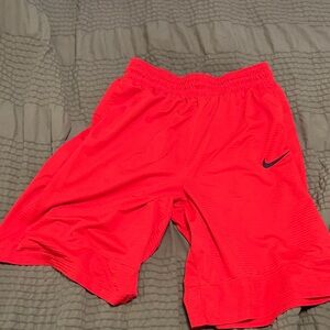 Nike Bright Red Sports Shorts